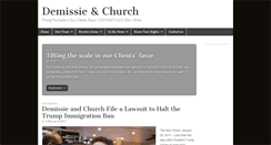 Desktop Screenshot of demissiechurch.com