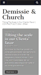 Mobile Screenshot of demissiechurch.com